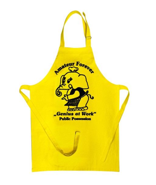 PUBLIC POSSESSION - GENIUS AMATEUR APRON YELLOW Véritable concentré