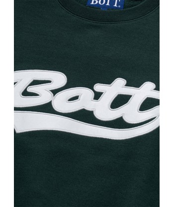 BOTT - SCRIPT LOGO CREWNECK GREEN online