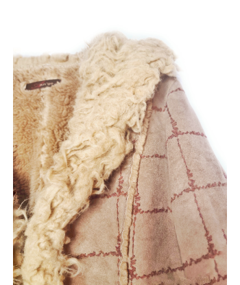 Manteau afghan vintage patchwork sur le site 