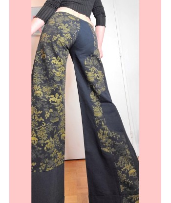 Pantalon vintage evasé harajuku Venez découvrir notre 