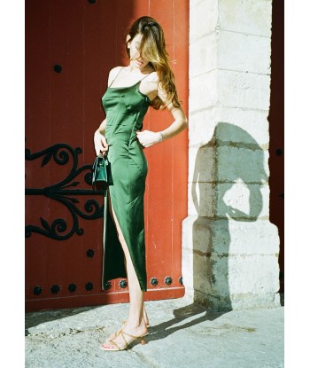 JACQUEMUS - LA ROBE NOTTE DARK GREEN votre