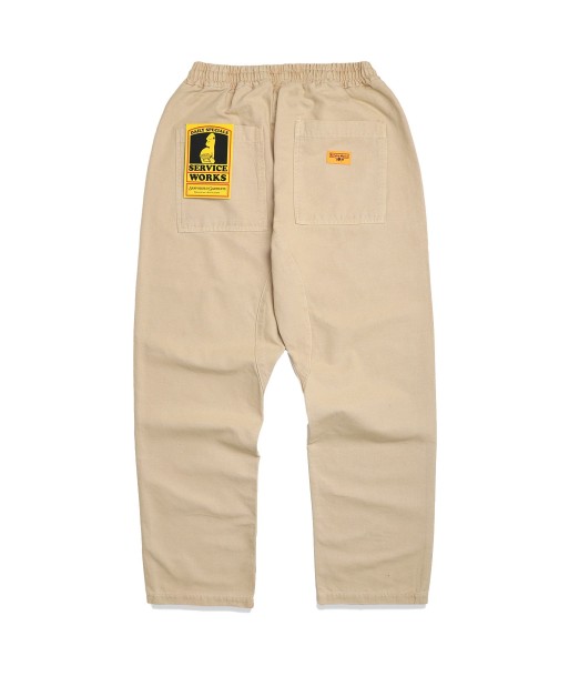 SERVICE WORKS - CLASSIC CHEF PANTS KHAKI basket pas cher