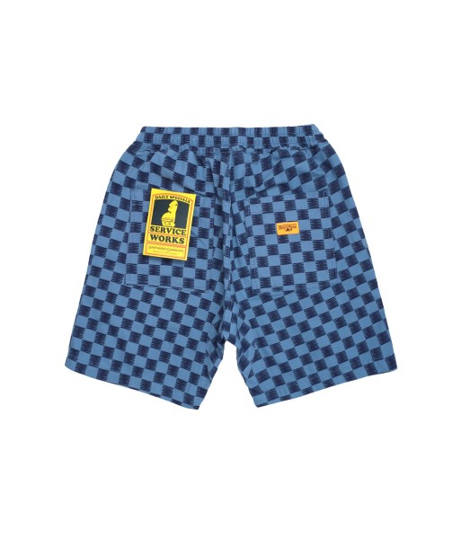 SERVICE WORKS - CLASSIC CHEF SHORTS BLUE CHECKER votre