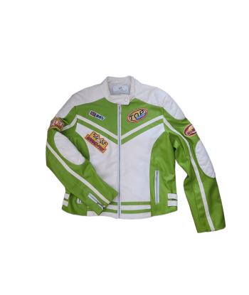 Green y2k biker jacket prix pour 