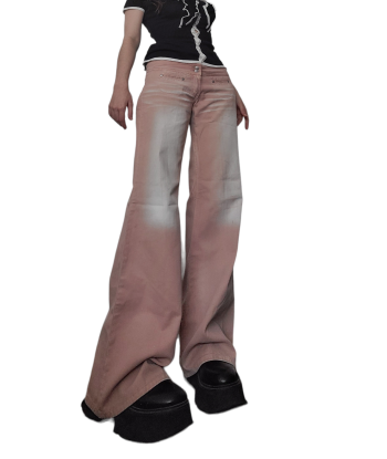 90s pink denim over pants 50-70% off 