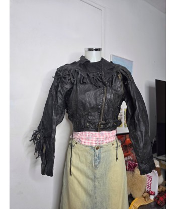 Y2k vintage cowgirl fringes jacket sur le site 