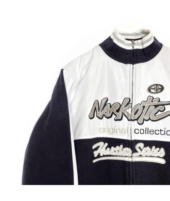 Blouson vintage 90s streetwear Narkotic Dans la société mordern