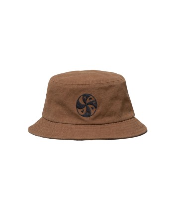 HERESY - PORTAL BUCKET HAT BROWN soldes