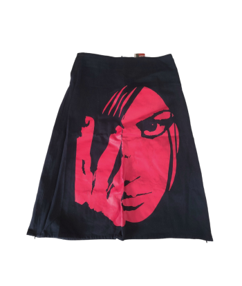 Cybery2k archive printed skirt offre 