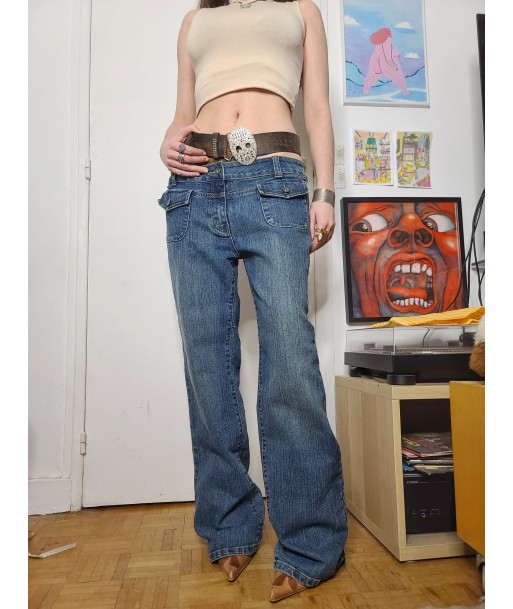 90s grunge denim overpants le des métaux précieux