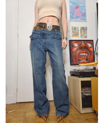 90s grunge denim overpants le des métaux précieux