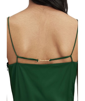 JACQUEMUS - LA ROBE NOTTE DARK GREEN votre