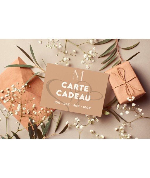 CARTE CADEAU ou a consommer sur place