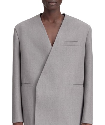 JACQUEMUS - LA VESTE CUADRADA GREY Profitez des Offres !