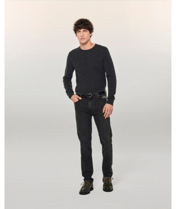 JACOB Jean Slim Fit (S22 / HOMME / Washed Black) est présent 