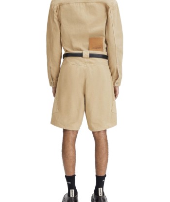 JACQUEMUS - LE SHORT MARRONE BEIGE outlet