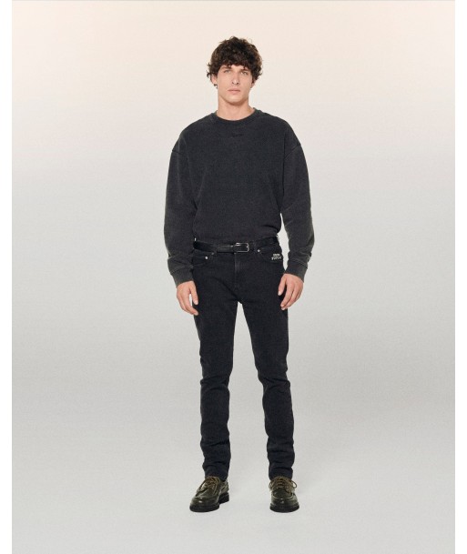 Jean Skinny John ( S23 / HOMME / Washed Black ) ou a consommer sur place