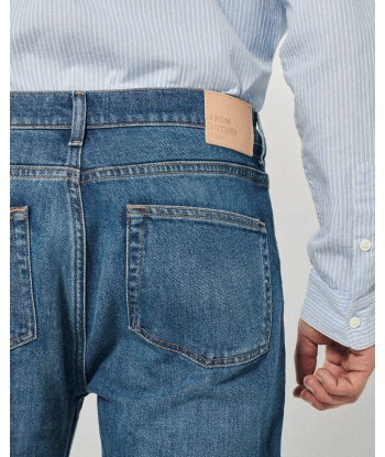 Jean Skinny John ( S23 / HOMME / Bleu Foncé ) Profitez des Offres !