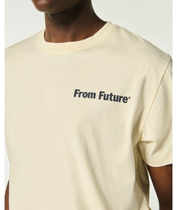 T-shirt Col Rond From Future  (S24 / HOMME / Sable) de technologie