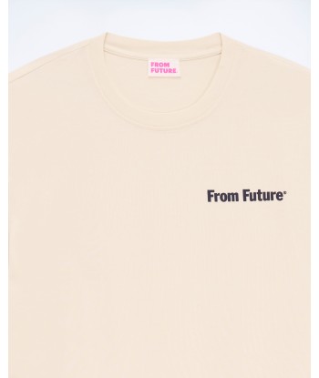 T-shirt Col Rond From Future  (S24 / HOMME / Sable) de technologie