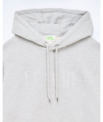 Sweatshirt Hoodie Future Ton Sur Ton (S24 / HOMME / Gris Chiné Clair) l'évolution des habitudes 