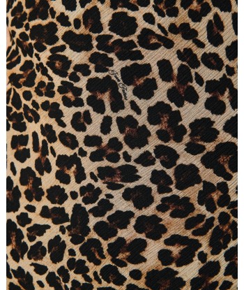 Robe Longue Bretelle Mousseline (S24 / FEMME / Winter Leopard) rembourrage situé sous