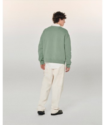 Sweatshirt Col Rond  (S24 / HOMME / Dip Dye Vert) de technologie