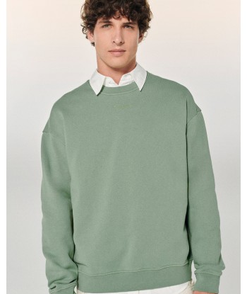 Sweatshirt Col Rond  (S24 / HOMME / Dip Dye Vert) de technologie