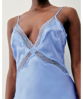 Robe Longue Bretelle Lila (S24 / FEMME / Baby Blue) le des métaux précieux