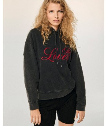 Sweatshirt Hoodie  (S24 / FEMME / Washed Black) les ctes