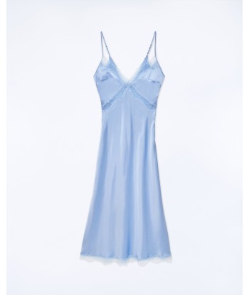 Robe Longue Bretelle Lila (S24 / FEMME / Baby Blue) le des métaux précieux