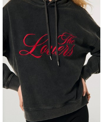 Sweatshirt Hoodie  (S24 / FEMME / Washed Black) les ctes