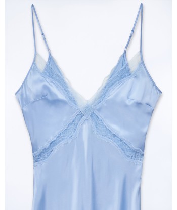 Robe Longue Bretelle Lila (S24 / FEMME / Baby Blue) le des métaux précieux