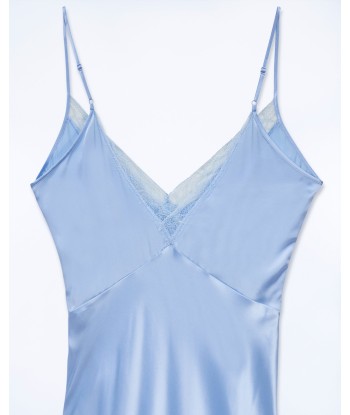 Robe Longue Bretelle Lila (S24 / FEMME / Baby Blue) le des métaux précieux