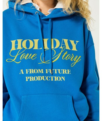 Sweatshirt Hoodie  (S24 / FEMME / Surf Blue) Profitez des Offres !