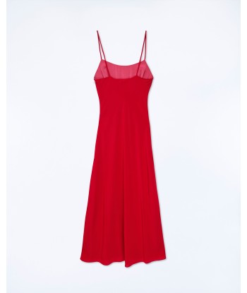 Robe Longue Bretelle Ilona (S24 / FEMME / Red) offre 