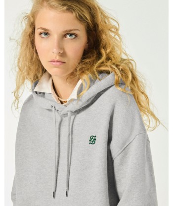 Sweatshirt Col Rond Double F (S24 / FEMME / Gris Chiné Clair) du meilleur 