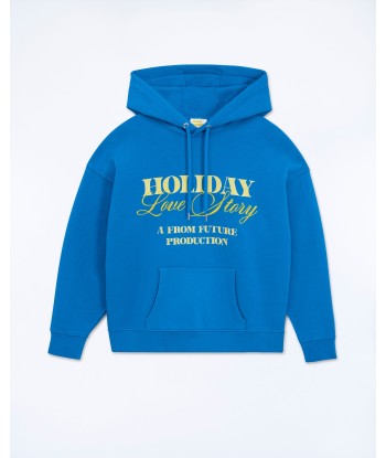 Sweatshirt Hoodie  (S24 / FEMME / Surf Blue) Profitez des Offres !