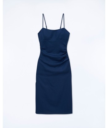 Robe Longue Bretelle  (S24 / FEMME / Navy) l'achat 