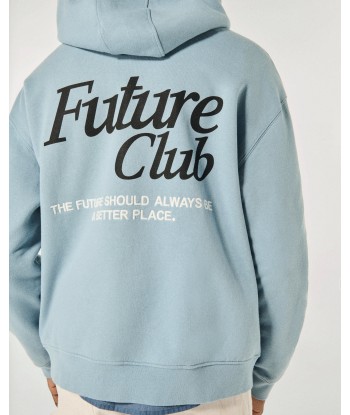 Sweatshirt Hoodie  (S24 / HOMME / Grey Blue) 2 - 3 jours ouvrés.