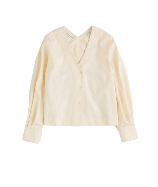 A KIND OF GUISE - LEIDA BLOUSE CUBED IVORY des créatures d'habitude