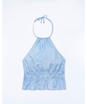 Top Bretelle Popeline (S24 / FEMME / Baby Blue) des créatures d'habitude