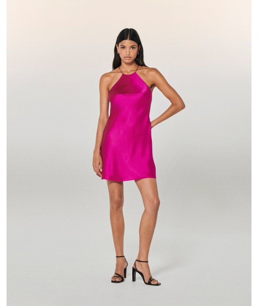 Robe Courte Bretelle Selena (S24 / FEMME / Rasperry Pink) Comment ça marche