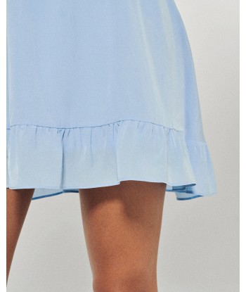 Robe Courte Bretelle Lizzie (S24 / FEMME / Baby Blue) le concept de la Pate a emporter 