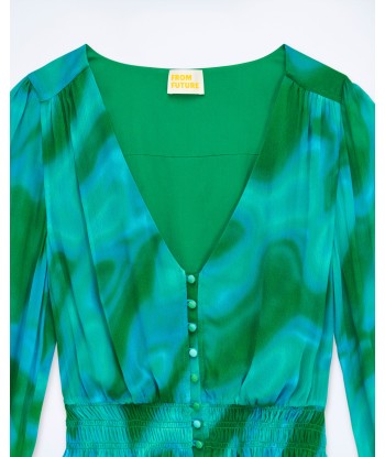 Top Manches Longues Golda (S24 / FEMME / Marvelous Green) pas cher 