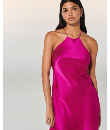 Robe Courte Bretelle Selena (S24 / FEMME / Rasperry Pink) Comment ça marche