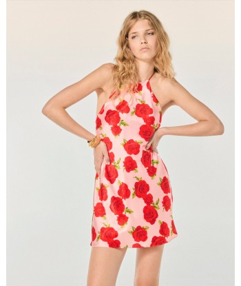 Robe Courte Bretelle Selena (S24 / FEMME / Hot Roses) de votre