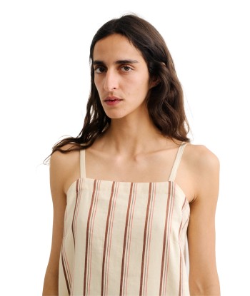 A KIND OF GUISE - SOFIJA SLIP DRESS POMEGRANATE STRIPE en ligne des produits 