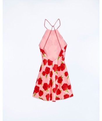 Robe Courte Bretelle Selena (S24 / FEMME / Hot Roses) de votre