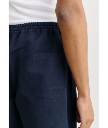 A KIND OF GUISE - VOLTA SHORTS BLU NAVY rembourrage situé sous